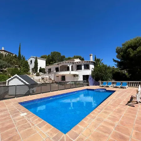 Villa Spacious Child Friendly In Moraira With Seaview Teulada