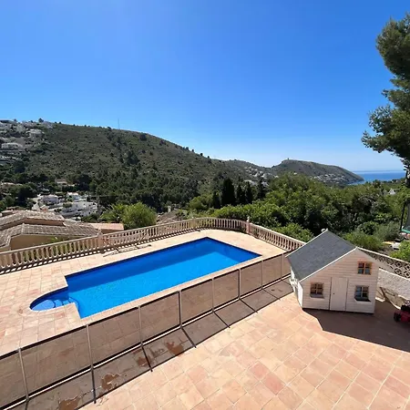 Spacious Child Friendly In Moraira With Seaview * Teulada
