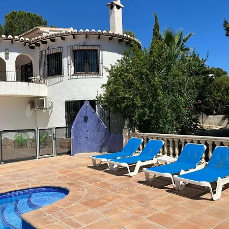 Villa Spacious Child Friendly In Moraira With Seaview