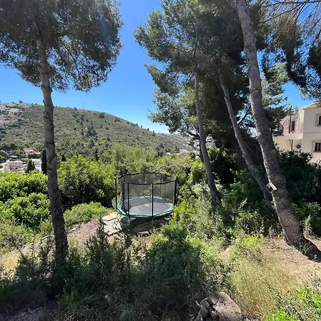 Villa Spacious Child Friendly In Moraira With Seaview