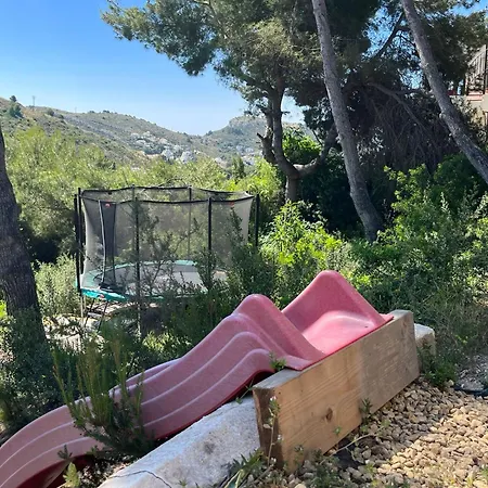 Spacious Child Friendly In Moraira With Seaview Villa *